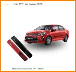 Dán Ppf Kia Soluto 2026 Bảo Vệ Nội Ngoại Thất Chính Hãng