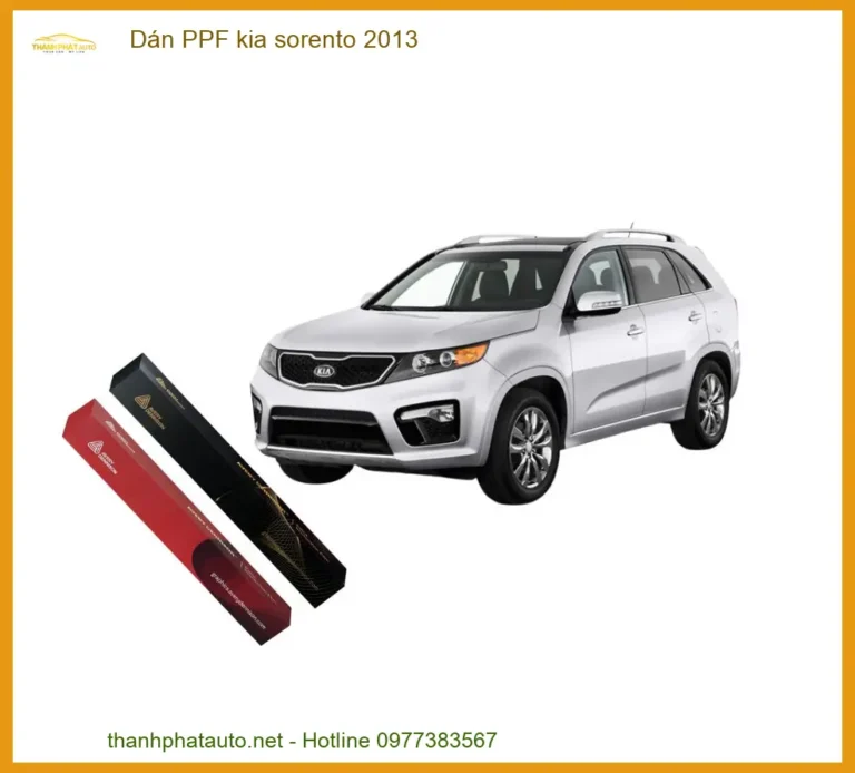 Dán PPF Kia Sorento 2013 - Địa Chỉ Lắp Đặt Uy Tín Giá Tốt TPHCM