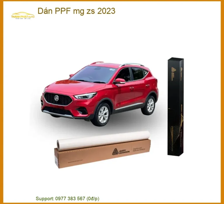 Dán Phim PPF Bảo Vệ Sơn MG ZS 2023 - Trung Tâm Thi Công Cao Cấp TPHCM