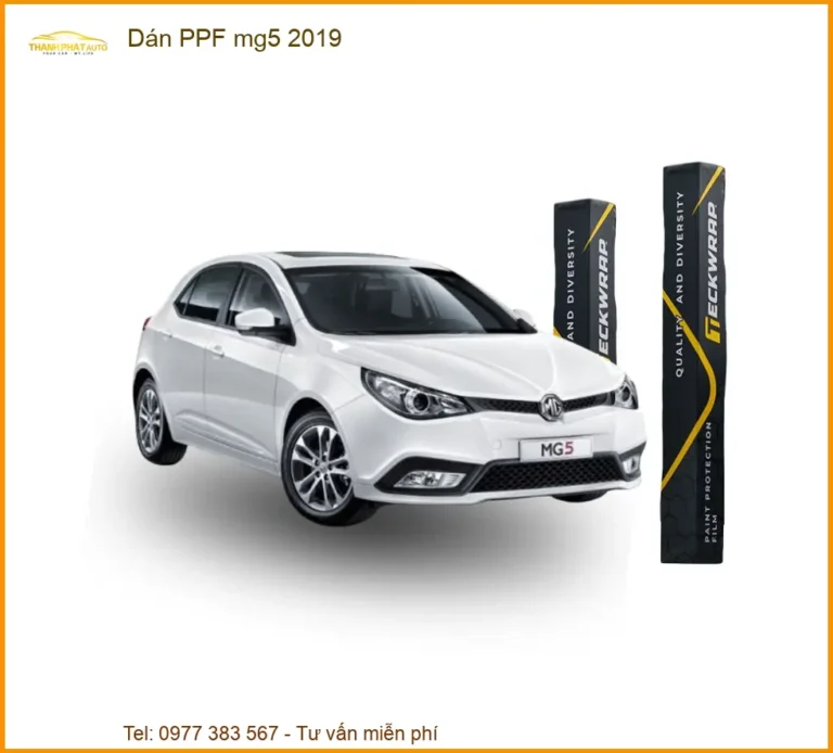 Dán Phim PPF MG5 2019 - Trung Tâm Thi Công Chính Hãng TPHCM