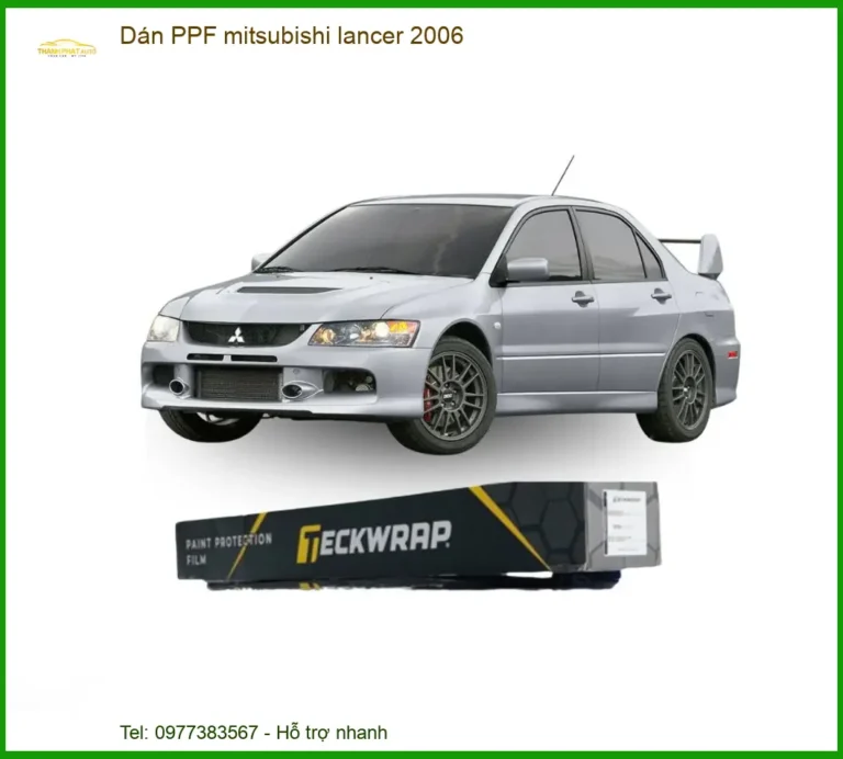 Dán PPF Mitsubishi Lancer 2006 - Địa Chỉ Lắp Đặt Uy Tín TPHCM