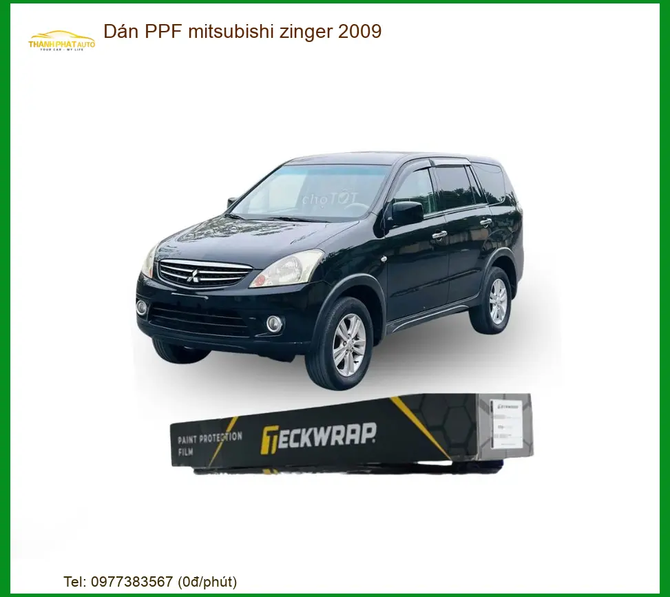 Dán PPF Mitsubishi Zinger 2009 - Địa Chỉ Dán PPF Uy Tín Giá Tốt TPHCM