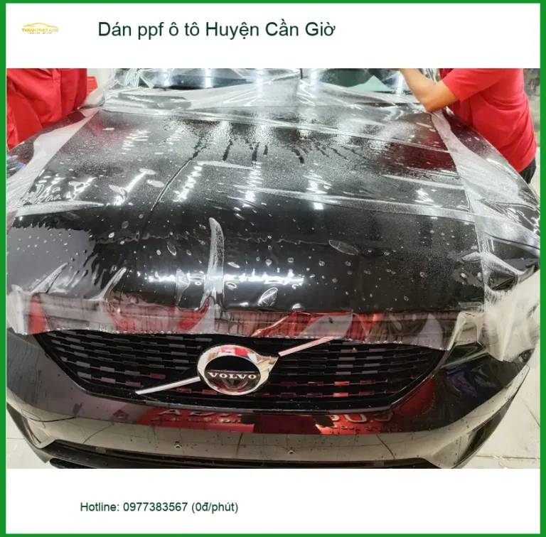 Dịch Vụ Thi Công Dán PPF Ô Tô tại Huyện Cần Giờ - Thi Công Chuyên Nghiệp