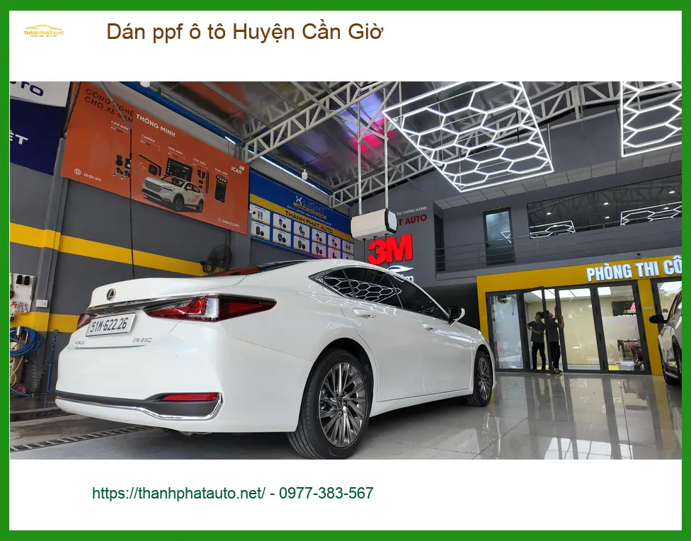 Dịch Vụ Thi Công Dán PPF Ô Tô tại Huyện Cần Giờ - Thi Công Chuyên Nghiệp ảnh thực tế 2