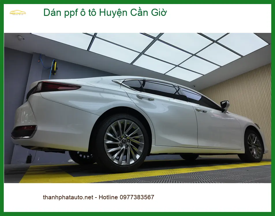 Dịch Vụ Thi Công Dán PPF Ô Tô tại Huyện Cần Giờ - Thi Công Chuyên Nghiệp ảnh thực tế 3