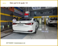 Dịch Vụ Thi Công Dán PPF Ô Tô ppf ô tô quận 12 - Lắp Đặt Uy Tín TPHCM