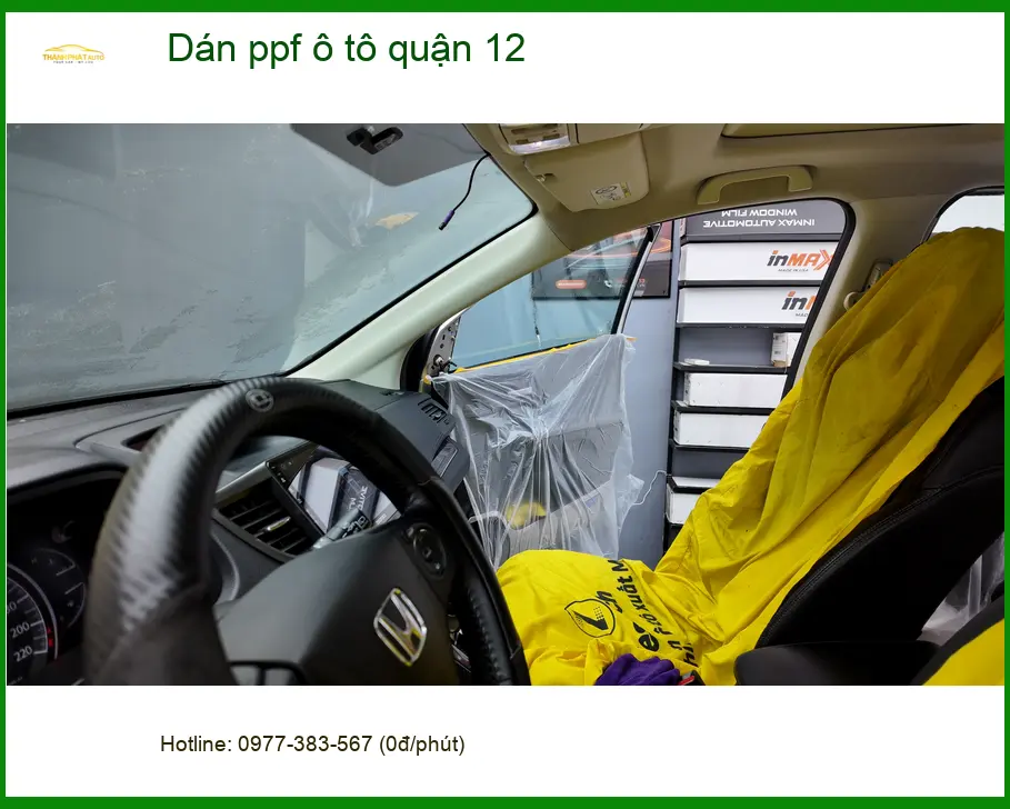 Dịch Vụ Thi Công Dán PPF Ô Tô ppf ô tô quận 12 - Lắp Đặt Uy Tín TPHCM ảnh thực tế 2