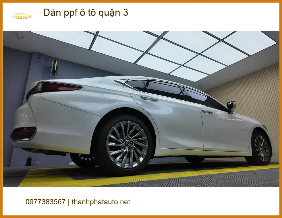 Dịch Vụ Thi Công Dán PPF Ô Tô tại Quận 3 - Thi Công Chuyên Nghiệp ảnh thực tế 3