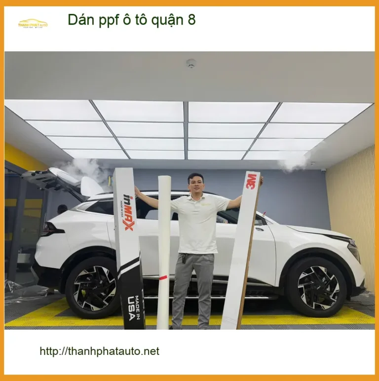 Cửa Hàng Dán PPF Ô Tô Tại Quận 8 - Thi Công PPF Ô Tô Chuyên Nghiệp, Uy Tín TPHCM