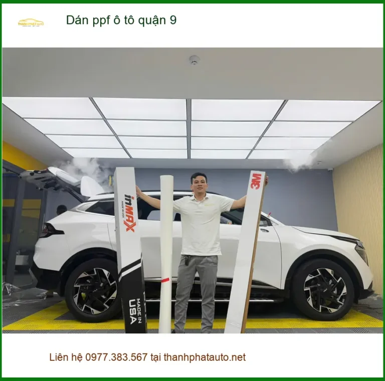 Trung Tâm Lắp Đặt Dán PPF Ô Tô Tại Quận 9 - Lắp Đặt Uy Tín TPHCM