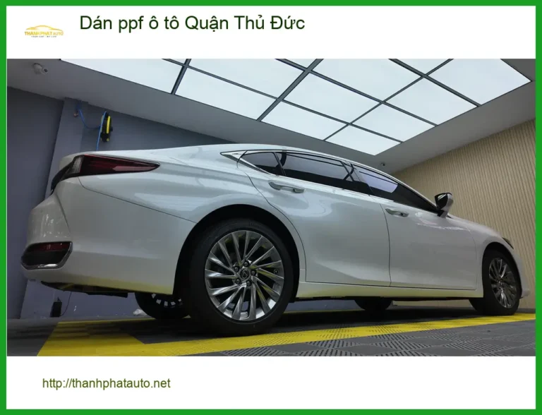 Dịch Vụ Thi Công Dán PPF Ô Tô tại Quận Thủ Đức - Thi Công Chuyên Nghiệp