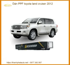 Dán PPF Toyota Land Cruiser 2012 - Địa Chỉ Thi Công Uy Tín TPHCM