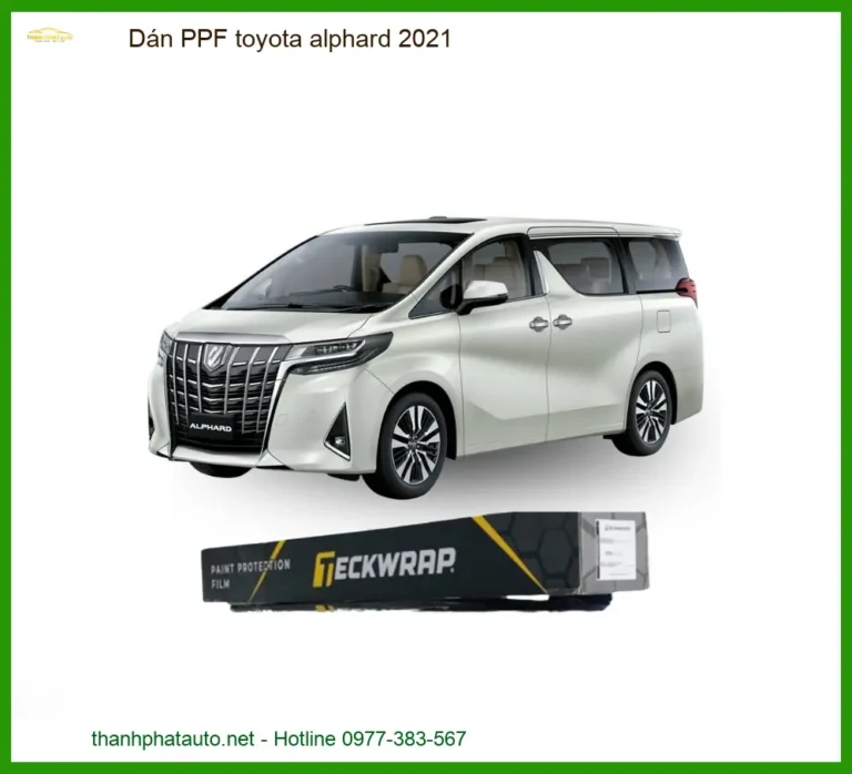 Dán Ppf Toyota Alphard 2021 Chính Hãng - Bảo Vệ Sơn Xe Cao Cấp