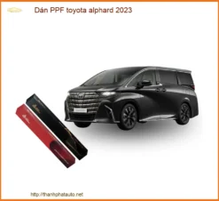 Dán Ppf Toyota Alphard 2023 Chính Hãng - Bảo Vệ Sơn Xe Toàn Diện