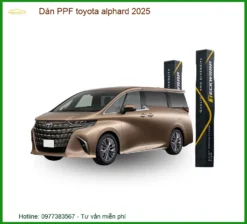 Dán Ppf Toyota Alphard 2025 Bảo Vệ Sơn Xe Cao Cấp Tại Thành Phát Auto