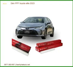 Dán Ppf Toyota Altis 2023 - Bảo Vệ Sơn Xe Cao Cấp Tại Thành Phát Auto