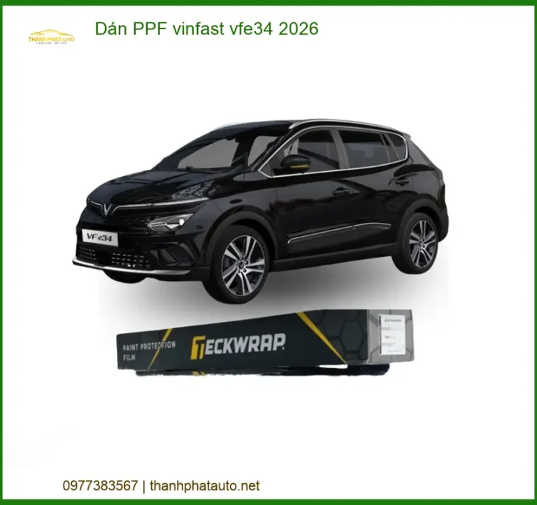 Dán Ppf Vinfast Vf E34 2026: Giải Pháp Bảo Vệ Sơn Xe Toàn Diện