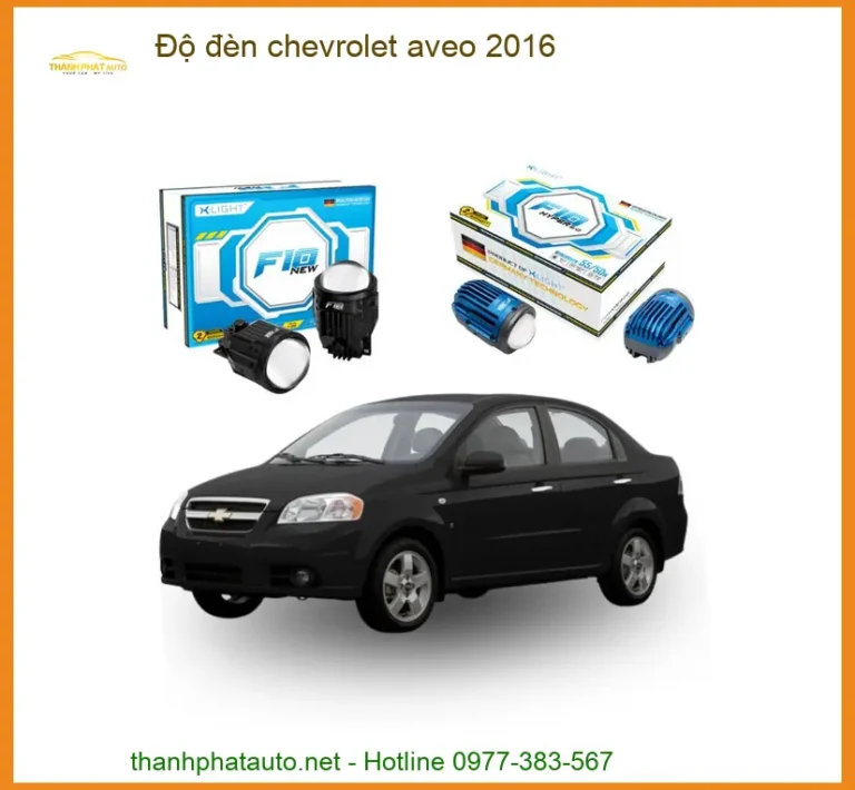 Độ đèn Chevrolet Aveo 2016 - Đơn Vị Gắn Đèn Chính Hãng TPHCM