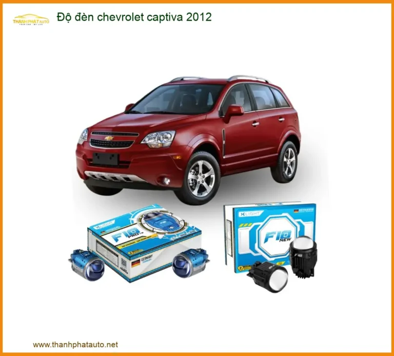 Độ Đèn LED Bi Xenon Chevrolet Captiva 2012 - Địa Chỉ Lắp Đặt Uy Tín TPHCM