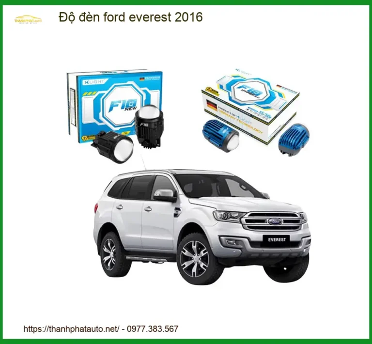 Độ Đèn Bi Gầm Ford Everest 2016 - Trung Tâm Lắp Đặt Uy Tín TPHCM