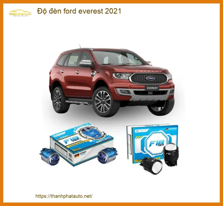 Độ Đèn Bi LED Ford Everest 2021 - Trung Tâm Nâng Cấp Uy Tín TPHCM
