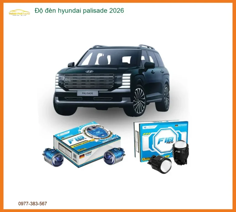 Độ đèn Bi LED Hyundai Palisade Cao Cấp - Địa Chỉ Lắp Đặt Uy Tín TPHCM