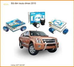 Độ Đèn Isuzu Dmax 2010 Chính Hãng, Tăng Sáng Hiệu Quả Tại Thành Phát Auto