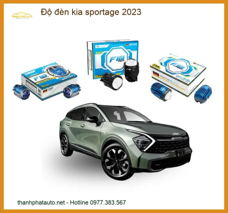 Dịch Vụ Độ Đèn Bi LED Kia Sportage 2023 - Địa Chỉ Lắp Đặt Chuyên Nghiệp TPHCM