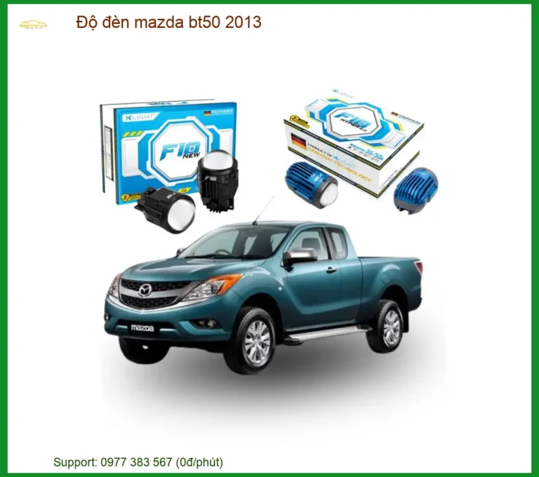 Độ Đèn Mazda Bt50 2013 - Nâng Cấp Ánh Sáng Chuyên Nghiệp