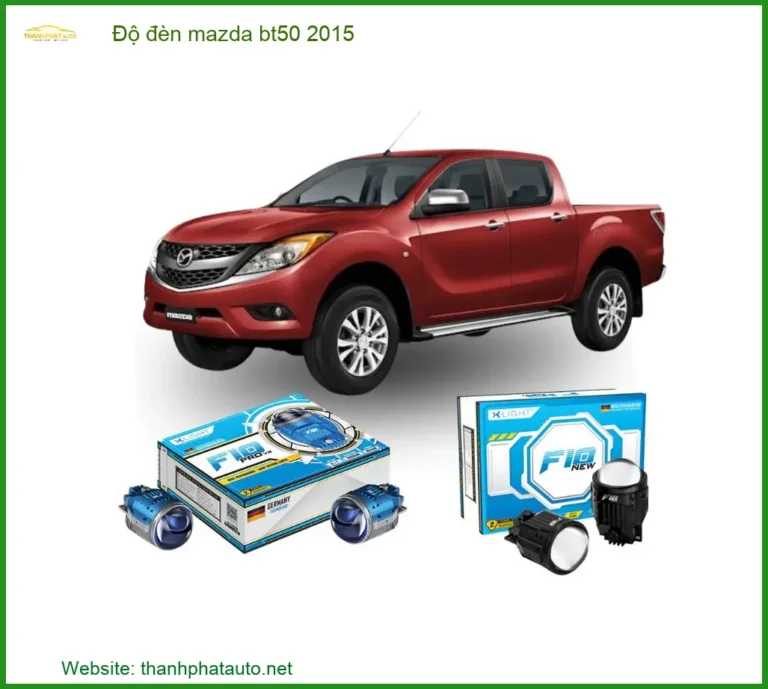 Độ Đèn Mazda Bt50 2015: Giải Pháp Tăng Sáng Hiệu Quả & An Toàn
