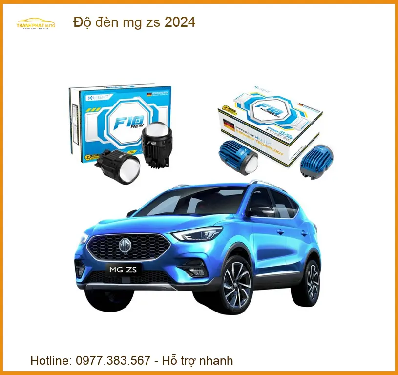 Độ Đèn MG ZS 2024 - Trung Tâm Nâng Cấp Đèn Ô Tô Chính Hãng TPHCM