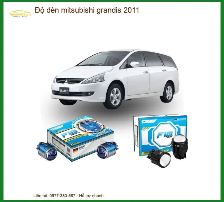 Độ Đèn Mitsubishi Grandis 2011 - Địa Chỉ Lắp Đặt Uy Tín TPHCM