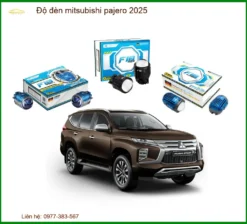 Độ đèn Bi LED Mitsubishi Pajero - Địa Chỉ Lắp Đặt Chính Hãng Uy Tín TPHCM