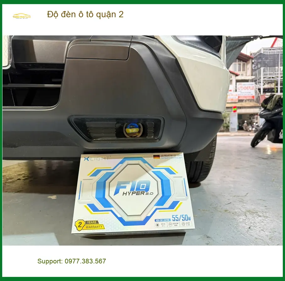 Trung Tâm Lắp Đặt Độ Đèn Ô Tô tại Quận 2 - Lắp Đặt Uy Tín TPHCM ảnh thực tế 3