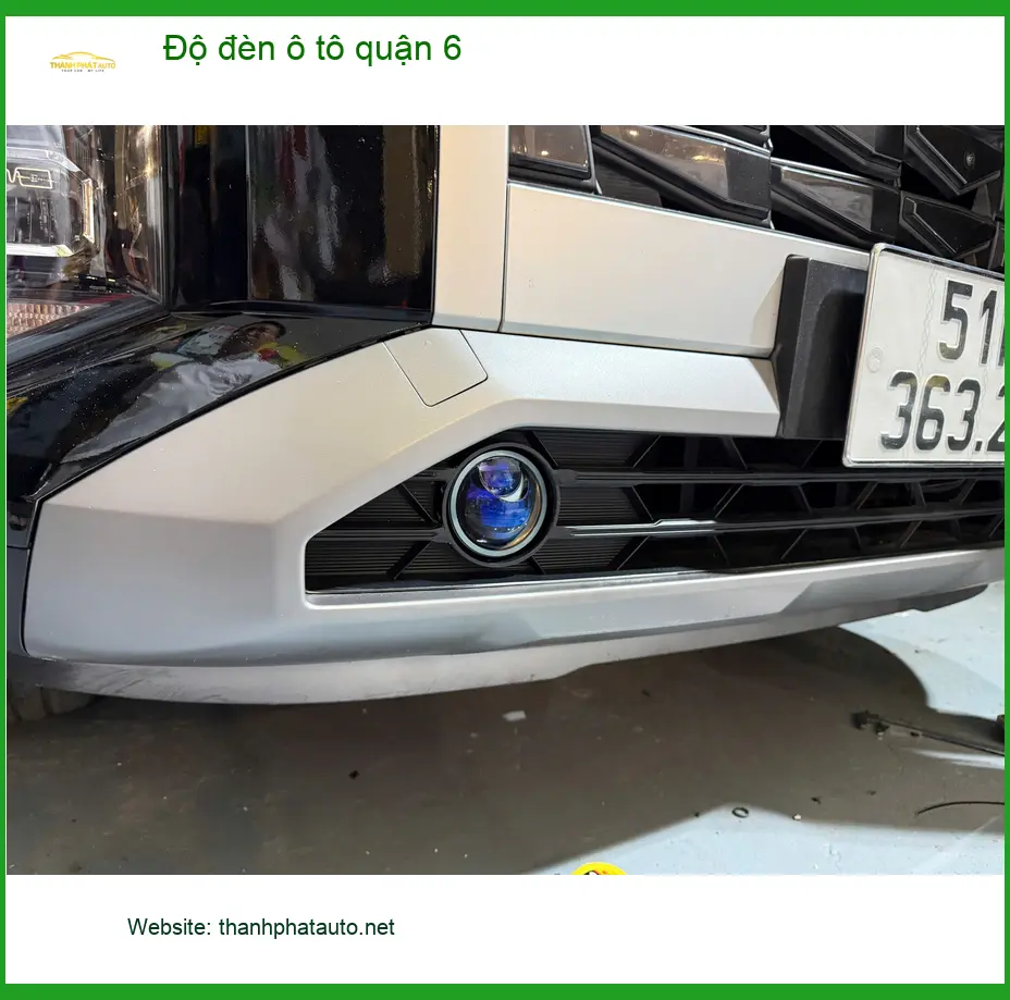 Trung Tâm Nâng Cấp Đèn Ô Tô Tại Quận 6 - Lắp Đặt Uy Tín TPHCM