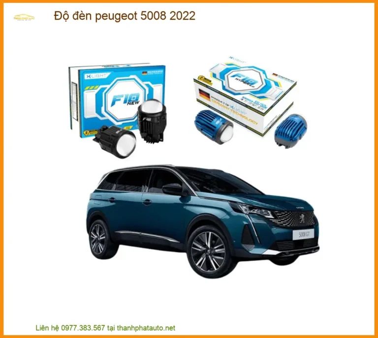 Độ Đèn Peugeot 5008 2022 Chính Hãng - Lắp Đặt Nhanh Tại TPHCM