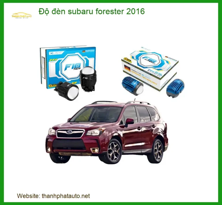 Độ đèn Subaru Forester 2016 - Địa Chỉ Lắp Đặt Uy Tín TPHCM