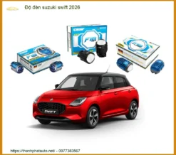 Độ Đèn Suzuki Swift 2026 Tăng Sáng Hiệu Quả - Chính Hãng Tại Thành Phát Auto