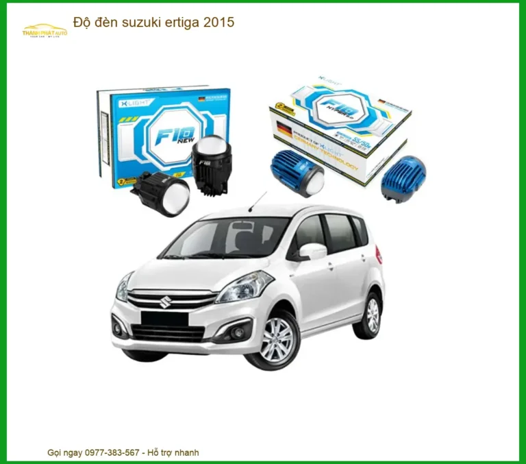 Độ Đèn Suzuki Ertiga 2015 - Địa Chỉ Độ Đèn Uy Tín Giá Tốt TPHCM