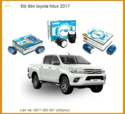 Độ đèn Toyota Hilux 2017 - Đơn vị nâng cấp ánh sáng lấy liền TPHCM