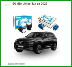 Độ Đèn Vinfast Lux Sa 2022 - Tăng Sáng An Toàn, Giữ Zin Hệ Thống Điện
