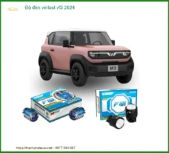 Độ Đèn Vinfast Vf3 2024: Nâng Cấp Ánh Sáng Tăng Thẩm Mỹ An Toàn