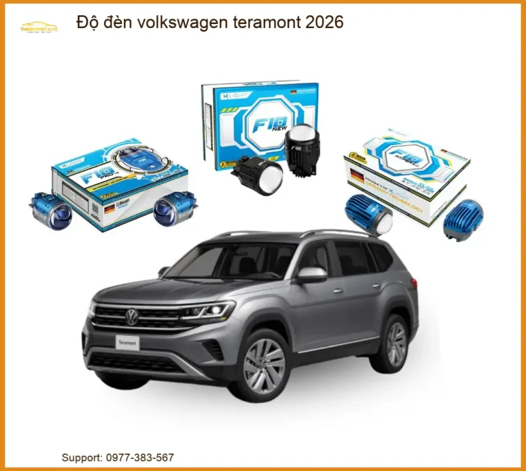 Độ Đèn Volkswagen Teramont 2026 – Giải Pháp Nâng Cấp Ánh Sáng Chuyên Nghiệp