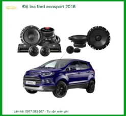 Độ Loa Sub Bass Ford Ecosport 2016 - Địa Chỉ Nâng Cấp Chính Hãng TPHCM