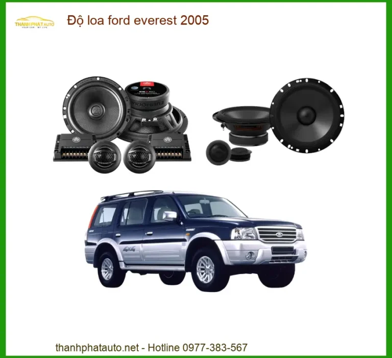 Độ Loa Ford Everest 2005 - Trung Tâm Độ Loa Ô Tô Chính Hãng, Uy Tín TPHCM
