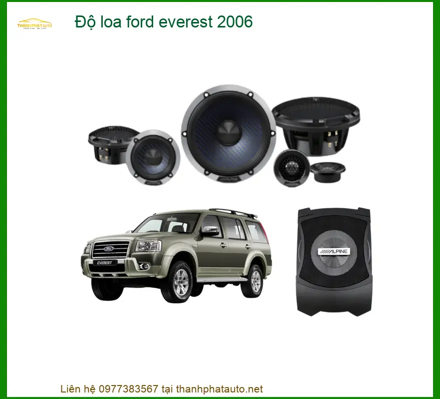 Dịch Vụ Độ Loa Ford Everest 2006 - Địa Chỉ Nâng Cấp Âm Thanh Uy Tín TPHCM