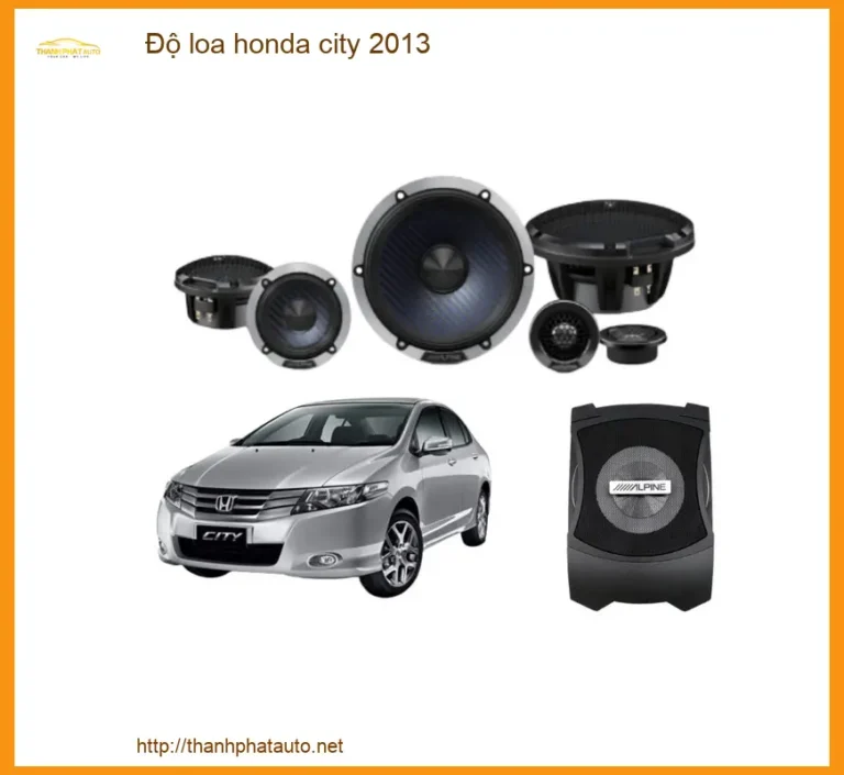 Nâng Cấp Âm Thanh, Độ Loa Honda City 2013 Chuyên Nghiệp Tại Thành Phát Auto