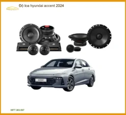 Độ Loa Sub Gầm Ghế Hyundai Accent 2024 - Trung Tâm Độ Uy Tín TPHCM