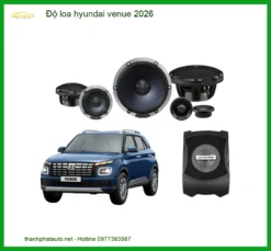 Dịch Vụ Độ Loa Âm Thanh Xe Hơi Hyundai Venue - Địa Chỉ Lắp Đặt Uy Tín TPHCM