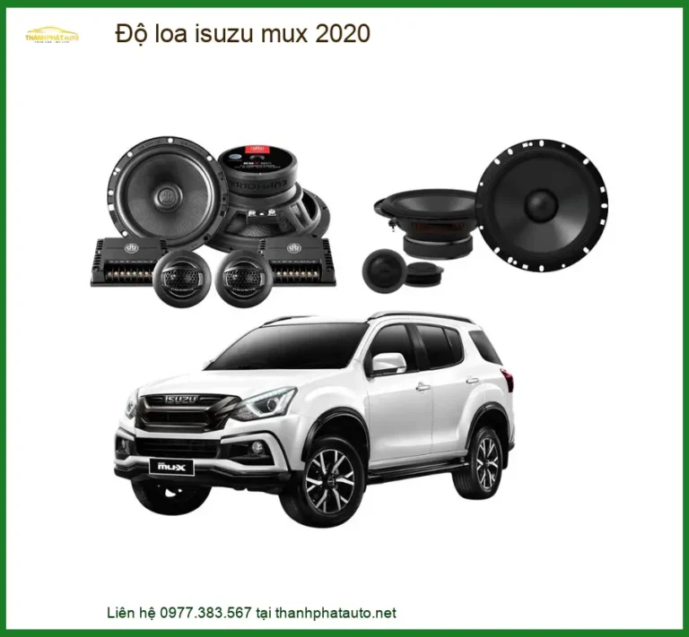 Độ Loa Isuzu Mu-x 2020: Nâng Cấp Hệ Thống Âm Thanh Đỉnh Cao